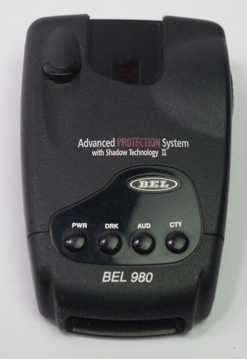 Bel 980 Bel Laser Technology Digital Radar Detector Working Volume