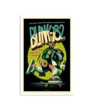 Blink 182 July 26 2024 Wells Fargo Center Philadelphia PA Poster