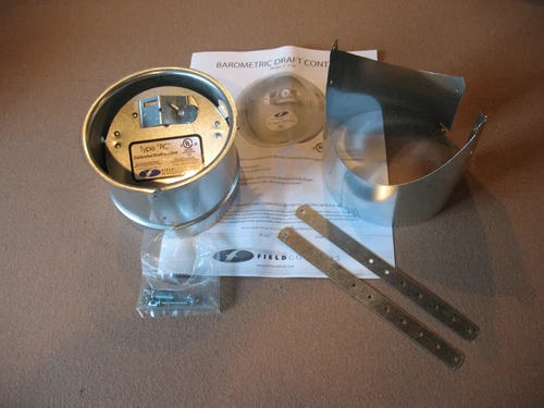 5" Field Controls-Draft Regulator Universal fit for 4-5-6 Inch vent pipe