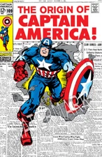 Captain America #109 Comic Book  High Quality Metal Magnet 3 x 4 inches 8968