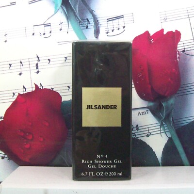 Jil Sander No.4 Shower Gel 6.7 FL. OZ. NWB. Original / Vintage Formula. Sealed