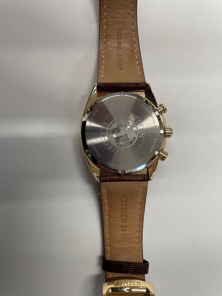 Citizen Eco-Drive B620-S104335 Date Stainless Steel 10 Bar Quartz