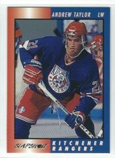 1994-95 Kitchener Rangers (OHL) Andrew Taylor