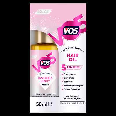 VO5 Invisibly Light Hair Oil 50 ml Neu UK