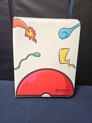 Tcgames Card Binder 4-Pocket, 440 Pockets Card Holder with Sleeves Red White NEW | eBay Tcgames Card Binder 4-Pocket, 440 Pockets Card Holder with Sleeves Red White NEW | eBay