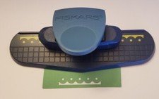 Fiskars Edge Border Paper Punch Scallop Dot Pattern Scrapbooking Craft Cards