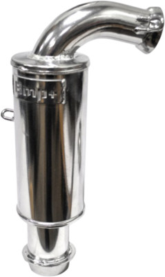 BikeMan Performance Powder Lite Slip On Ceramic Chrome 02-221PL-C