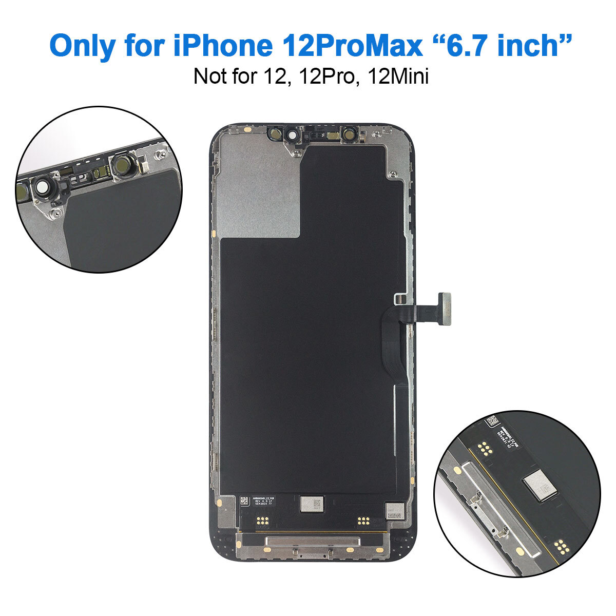 New For iPhone12 Pro Max LCD Display Touch Screen Digitizer