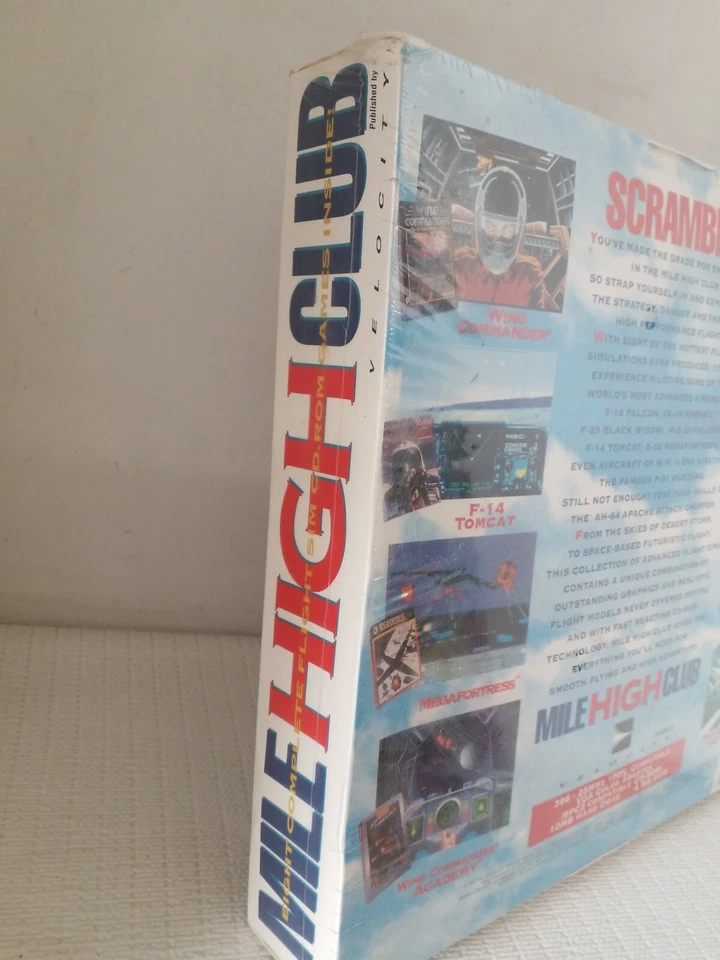 Mile High Club 8 Flight Sims Games Wing Commander ATAC MiG 29 Acadamy F14 Tomcat - Image 4 of 4