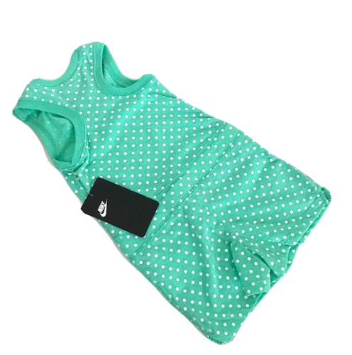 Nike Girls Polka Dot Sleeveless Bodysuit Romper Jumper Size 6X MSRP $35 - Picture 3 of 6