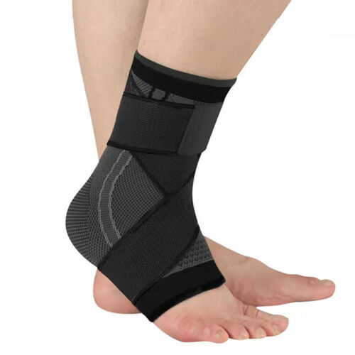 Ankle Support Compression Brace Foot Heel Achilles Tendon Arthritis Pain Strap - Picture 8 of 16