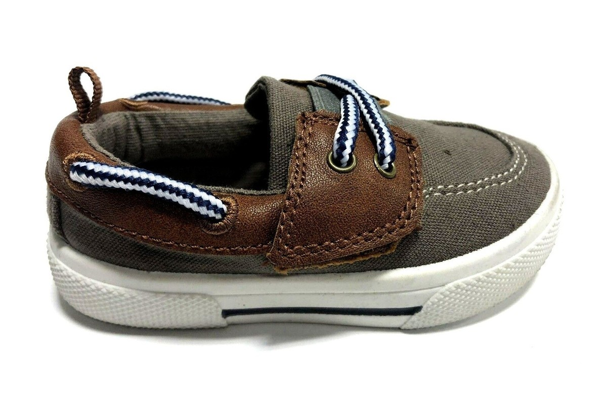 Carters Cosmos Grey/Brown Casual Shoes Toddler Boys Size 5M