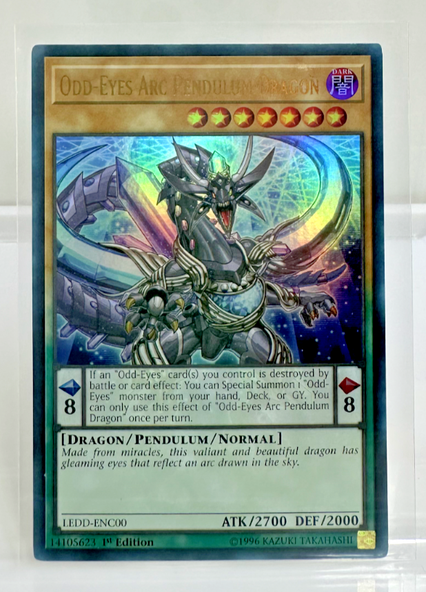Yugioh Deck Yugioh! Odd-Eyes Pendulum Dragon TN23-EN011 Quarter