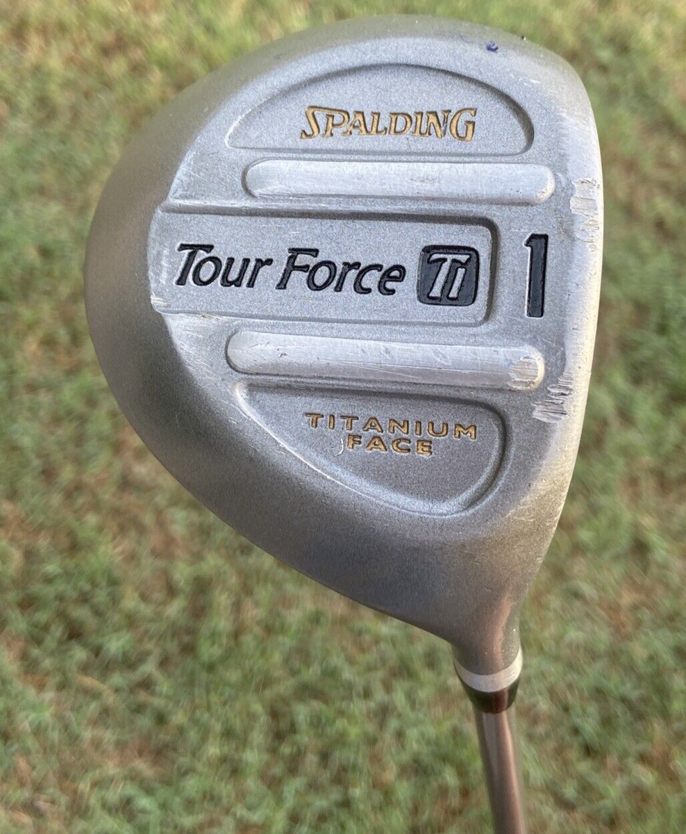 Spalding Tour Force Titanium Driver ⛳RH Graphite Shaft Medium