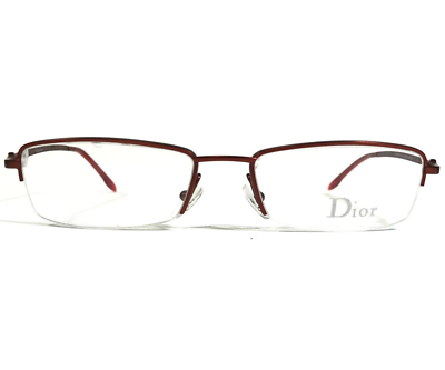 Christian Dior Eyeglasses Frames CD3627 HJ3 Red Rectangular Christian Dior Eyeglasses Frames CD3627 HJ3 Red Rectangular