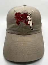 Pretty Polly Palm Springs Air Museum Cap Hat Adult Adjustable Beige Cotton KC