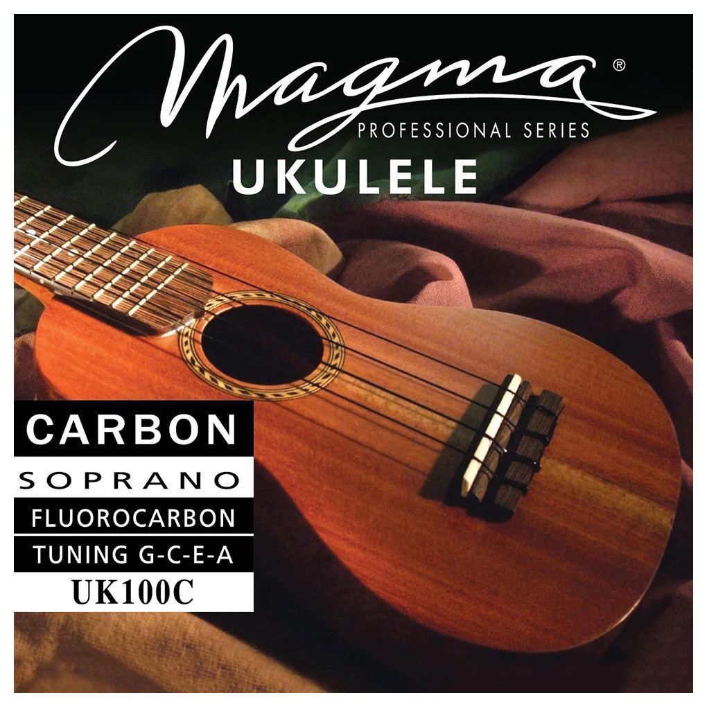 MAGMA UKULELE STRINGS UK100C - FLUOROCARBON - SOPRANO SET - GCEA TUNING