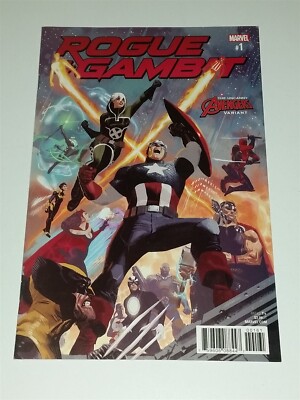 ROGUE GAMBIT #1 AVENGERS UNCANNY VARIANT E MARCH 2018 MARVEL COMICS 