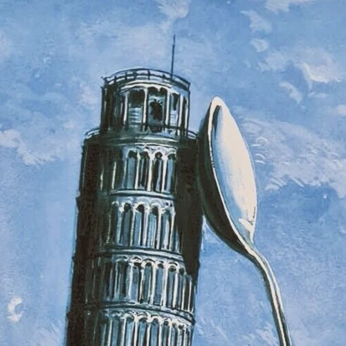 RENÉ MAGRITTE * Night in Pisa * 70 x 50 cm * signed lithograph *limited # xx/100 - Bild 4 von 4