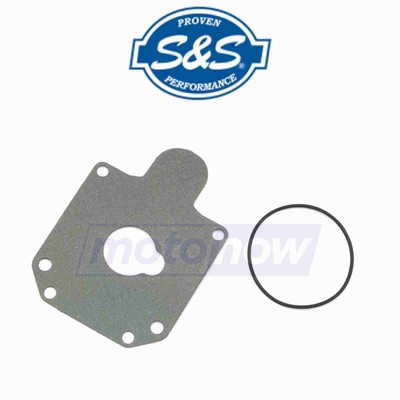 S&S Cycle 11-2091 Super B and D Carburetor Float Bowl Gasket for Fuel & Air fq