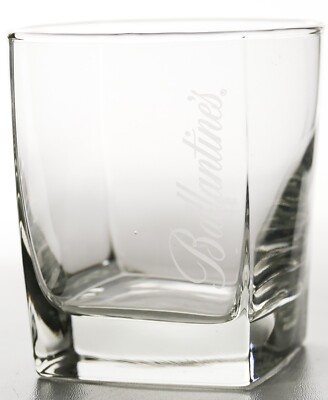 Ballantines The Scotch Glas Tumbler 2cl 4cl dicker Boden Whiskey Gläser 0996