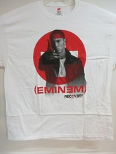 EMINEM OFFICIAL MERCH RECOVERY 2010 BAND CONCERT MUSIC T-SHIRT LARGE