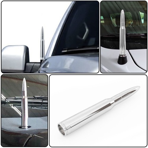 50 INCH BULLET ANTENNA CHROME ALUMINUM FOR FORD DODGE & RAM 1500 2500 3500 4500 - Picture 5 of 10