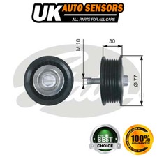 Fits Vauxhall Insignia Astra Gates Drive Belt Deflection Guide Pulley -3865