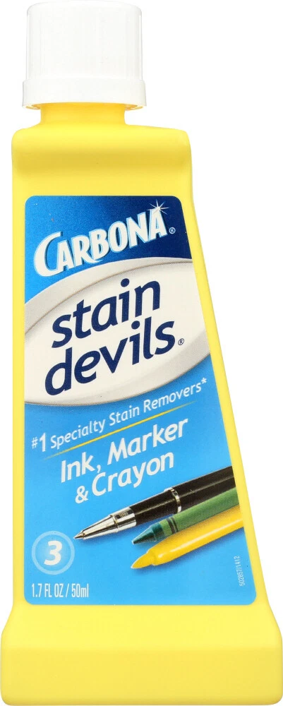 Carbona Stain Devils Stain Removers, 3 (Ink, Marker, & Crayon) - 1.7 fl oz