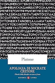 Apologie des Sokrates Kriton. Griechischer Text auf der Vorderseite [Paperback] Platon and Valgim