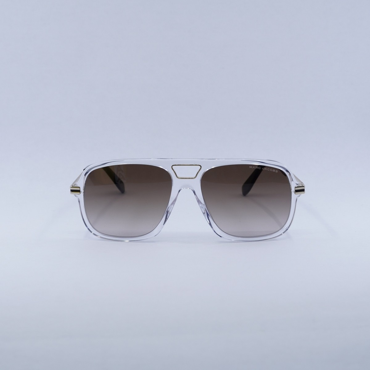 Marc Jacobs MARC 415/S Black Gold Aviator Sunglasses with Case and Cloth Buy Marc Jacobs Sunglasses 415/S 003/IR 56 | GEM OPTICIANS  main image 2