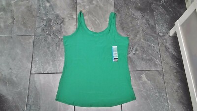 Nwt NOBO NO BOUNDARIES WOMENS PLUS JUNIORS PLUS SCOOP TANK KELLY GREEN 3X XXXL