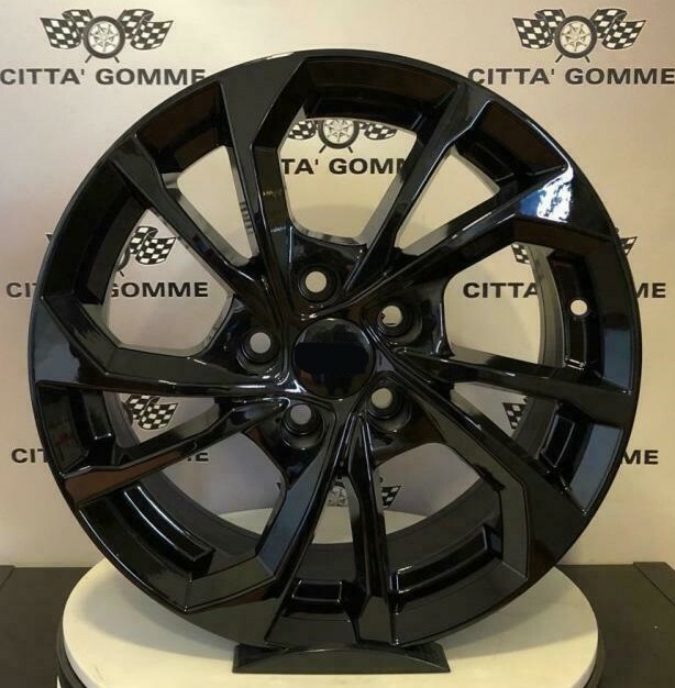Kit 4 Cerchi in Lega Compatibili a U D i A3 da 16" New + Gomme 205/55R16 Dunlop - Immagine 1
