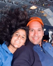 Astronaut William Oefelein And Sunita L. William - 8x10 Photo On 8.5x11 #1256