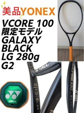 YONEX VCORE 100 Galaxy Black G2 Used Authentic From Japan
