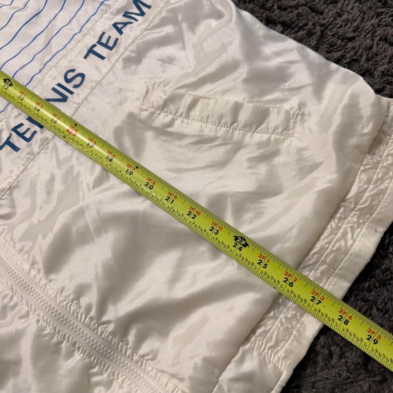 Vintage 80's Adidas ATP Tennis Team Full Zip Windbrea… - Gem