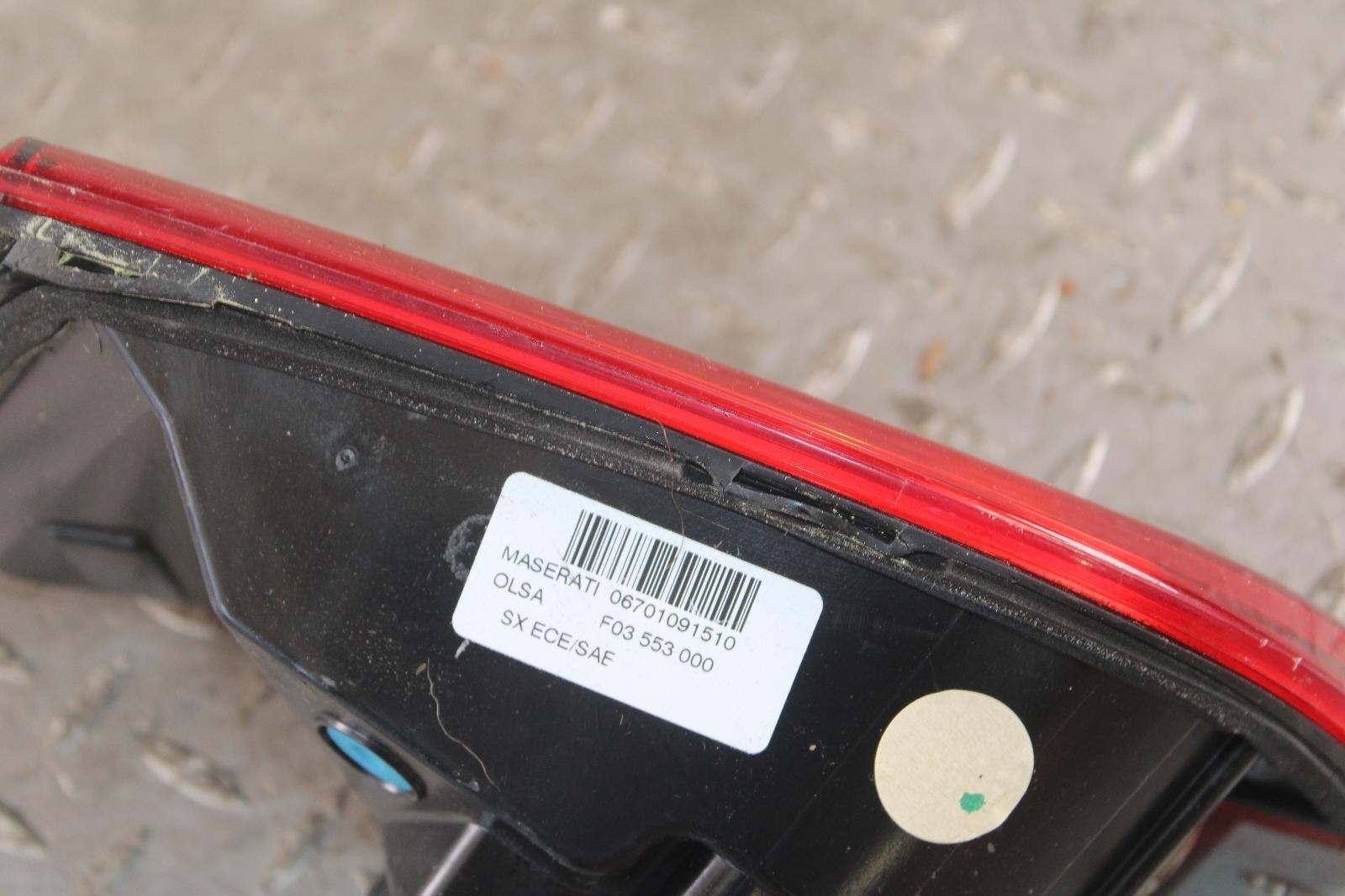 Maserati Ghibli 2014-2019 LEFT Tail light