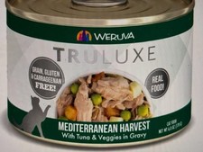 Weruva TruLuxe Mediterranean Harvest Cat Food 6oz -case of 24 7.56 per gallon