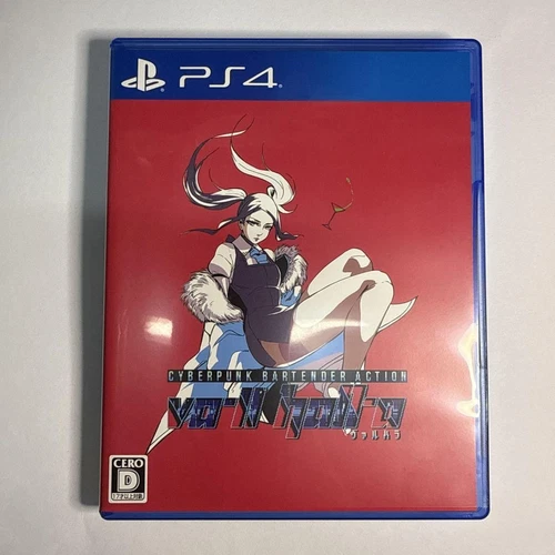 VA-11 Hall-A PS4 Japan Import PLAYISM JP Ver Used Tested PLJM-16394 w/Case CIB