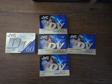 JVC Digital Video Cassette 60 Min Sealed Total Of 5