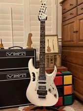 Ibanez JEMJR JEM JR White Solid Body 6-String...