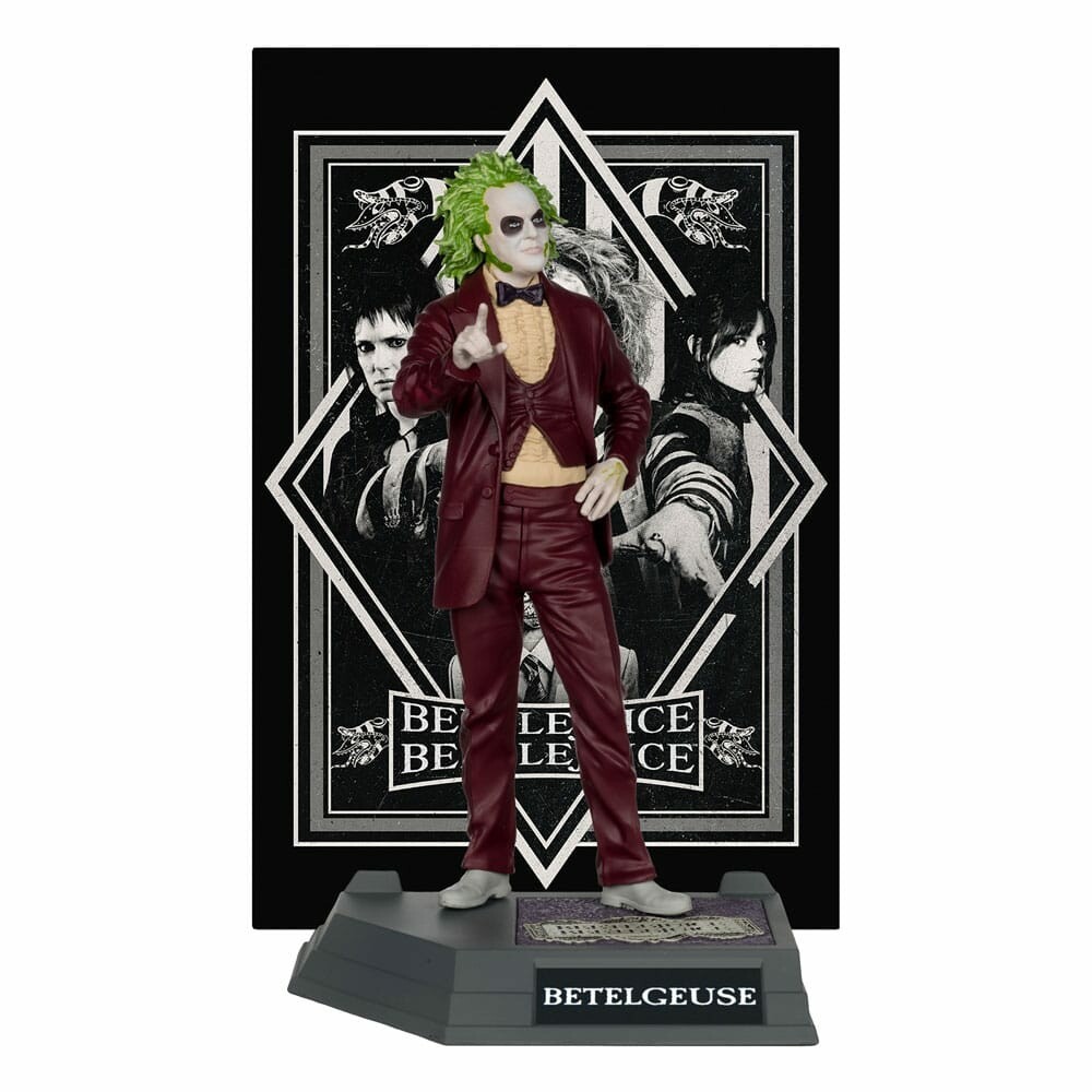 BEETLEJUICE 2024 - Movie Maniacs - Beetlejuice Action Figure McFarlane