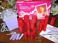 RICHARD CARUSO Molecular STEAM SETTER 15 HOT ROLLERS CURLERS SET  Salt needed 