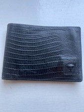 Gianni Versace Couture Vintage 80’s Crocodile Wallet