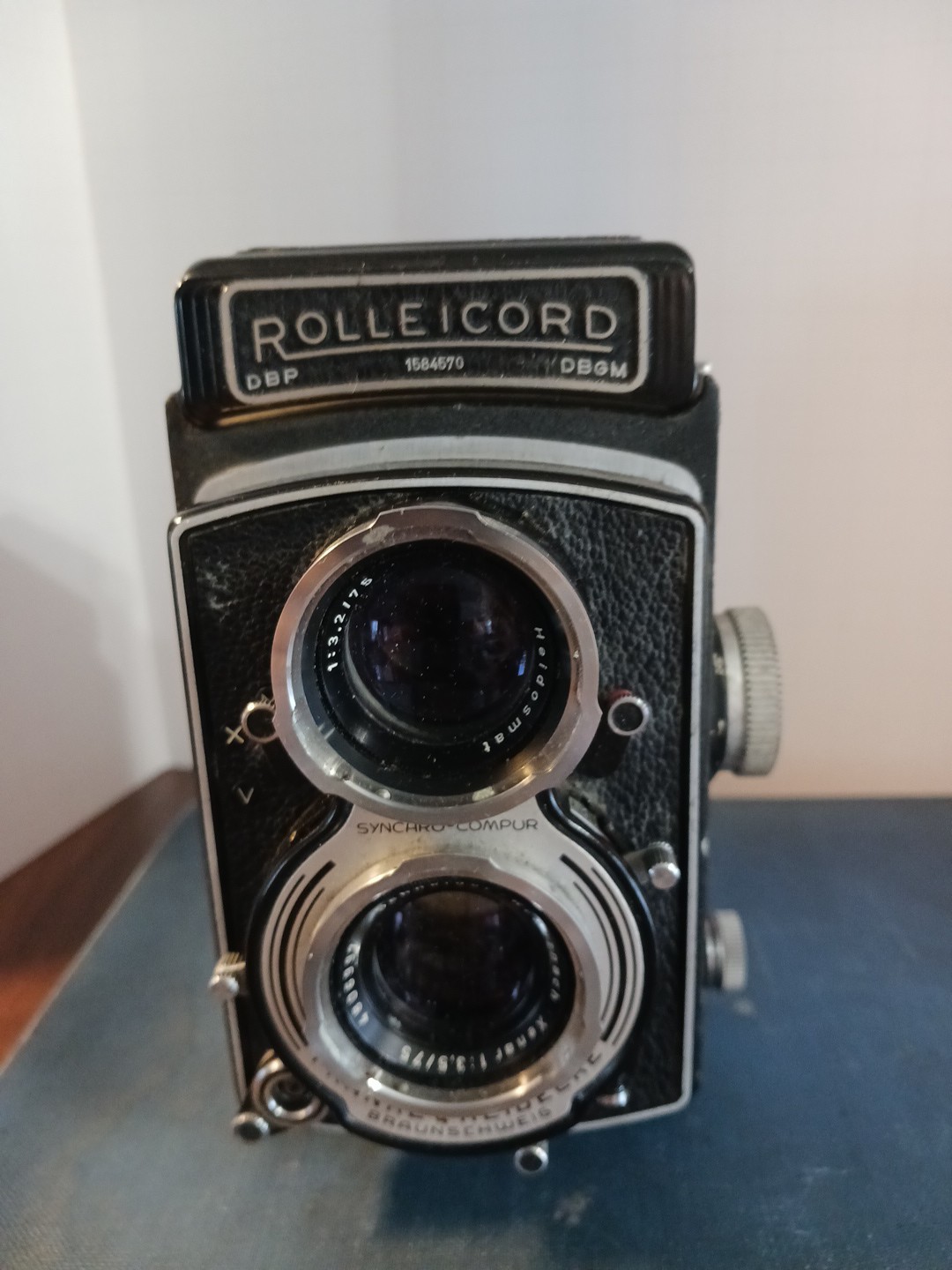 Rolleicord DPB DBGM T.lens Reflex 1584570 F3.5 Lens