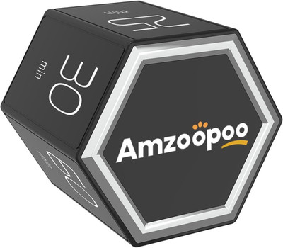 Timer,Kitchen Timers,Magnetic Digital Visual Pomodoro Cube Countdown Timer
