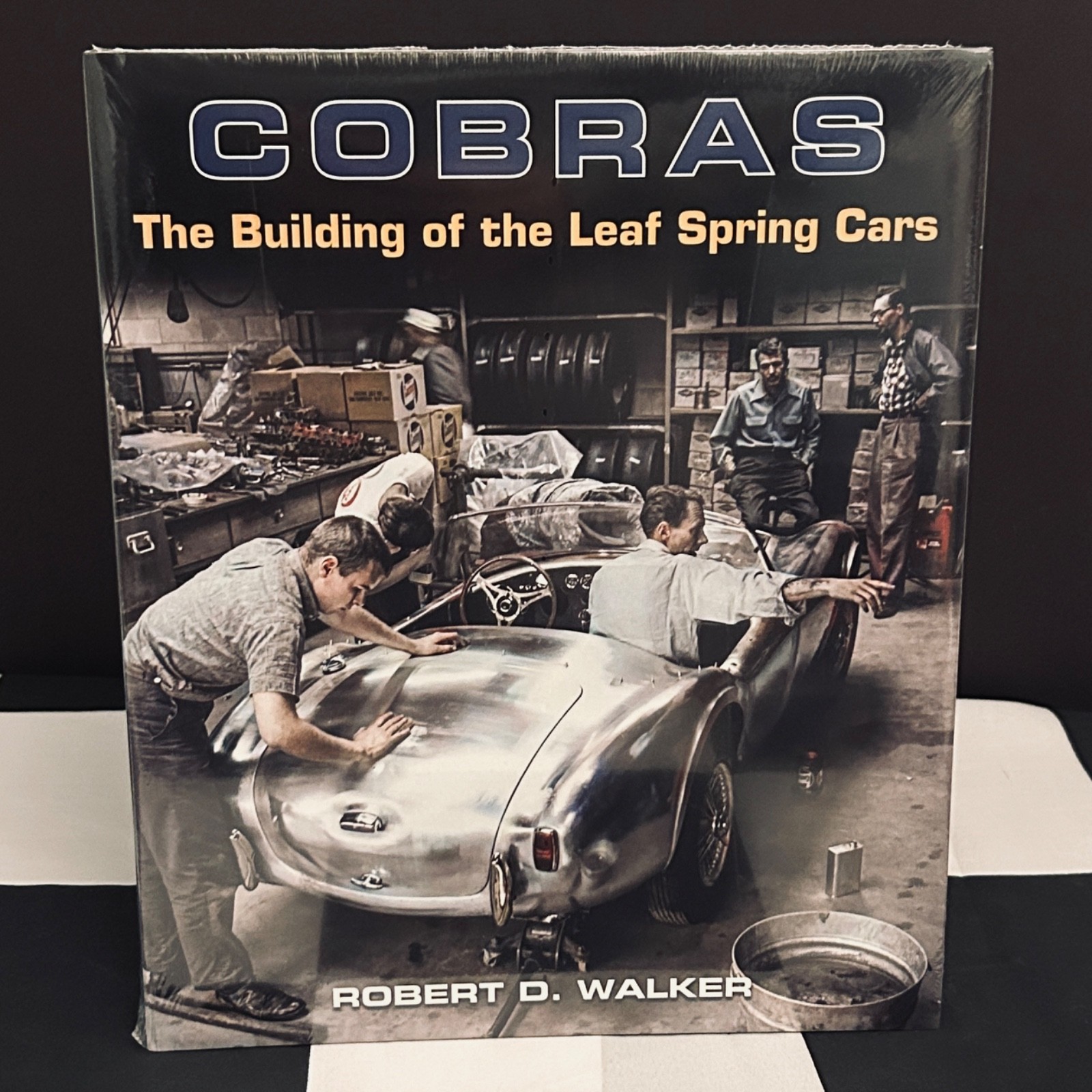COBRAS THE BUILDING OF THE LEAF SPRING CARS BOOK NEW AC SHELBY COBRA CSX 289