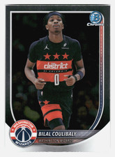 2025-26 Bowman Chrome ~ #BCV-98 Bilal Coulibaly ~ Washington Wizards