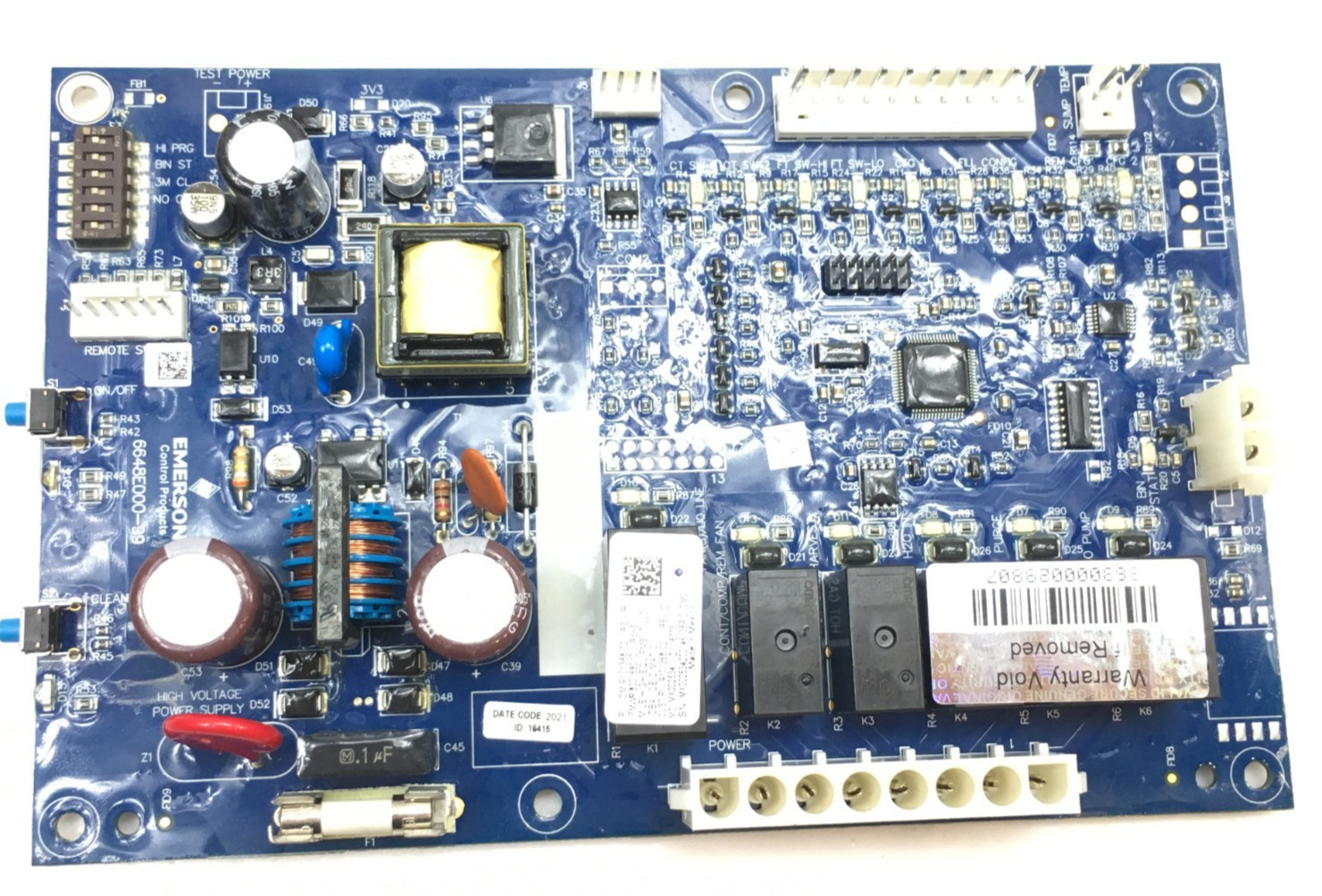 Emerson 6648E000-99 Control Board ICE-O-MATIC IOM-9101368-02 used #P114A