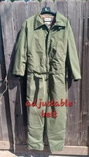 Green Insulated Coveralls. Size XL Men's.